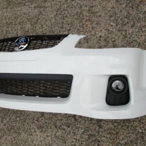 BRAND NEW PLASTIC DIRECT REPLACEMENT FRONT BUMPER BAR.  WHITE COLOUR
*SUIT ALL HOLDEN COMMODORE VE SERIES 2 SS SV6 OMEGA BERLINA LUMINA FROM 2010 TO 2013 SERIES 2 ONLYÂ SEDAN-WAGON and UTE MODELS.
*COMES IN WHITE COLOURÂ
PAINT CODE 697F,
*FRONT BUMPER BAR COMES WITH
 * UPPER GRILLE GRILLE BADGE LOWER GRILLE FOG LIGHTS BEZELS AND FOG LIGHTS
 *NO WIRE
**DUE TO HIGH DEMAND AND DAMAGE THAT COULD BE CAUSED BY STOCKING AFTER PAINT JOB WE DONT HAVE THE BUMPER ALREADY ON THE SHELF BUT WE WILL GET IT PAINTED THE COLOUR YOU WANT, AFTER PAYMENT GONE THROUGH ON website
THANK YOU FOR YOUR UNDERSTANDING*