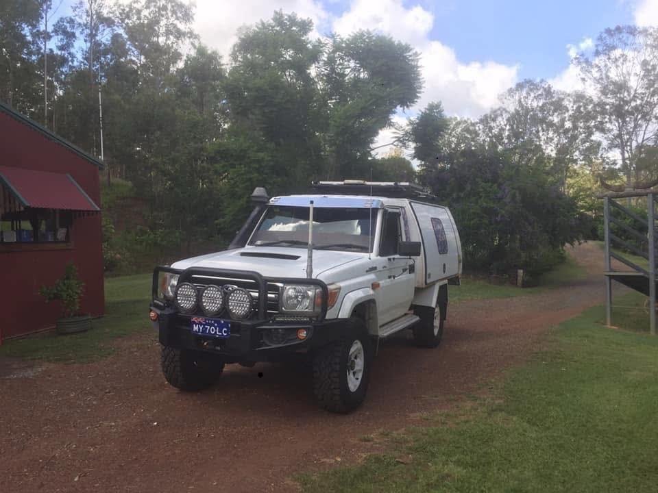Toyota LandCruiser 79 Series Sunvisor